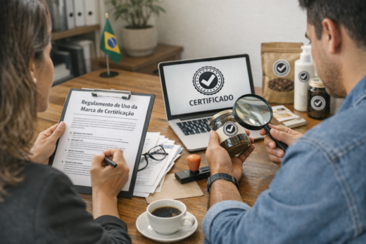 Marca de certificação: análise de selo e documentação técnica exigida pelo INPI