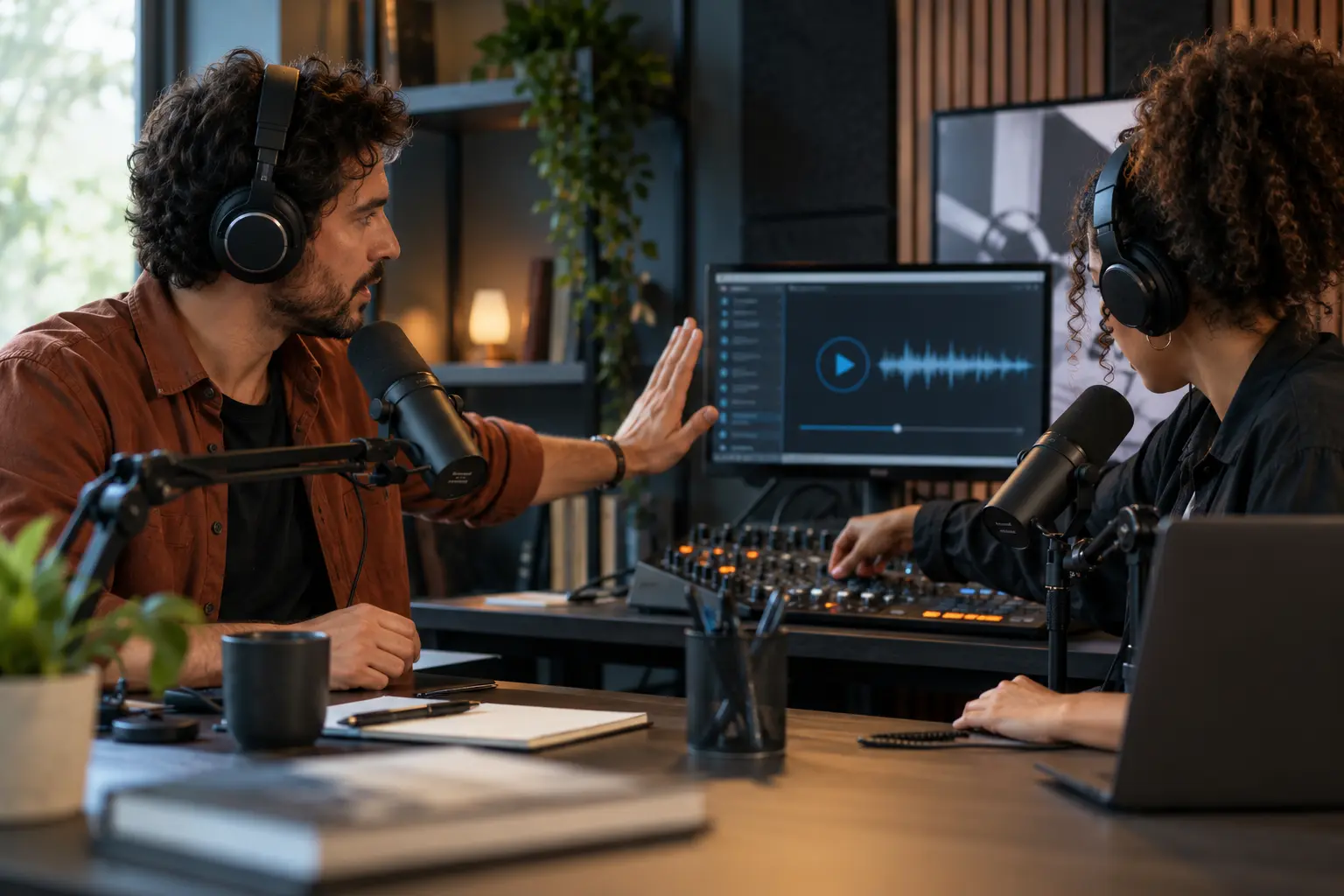 Produtora interrompe música durante gravação sobre direitos autorais em podcast