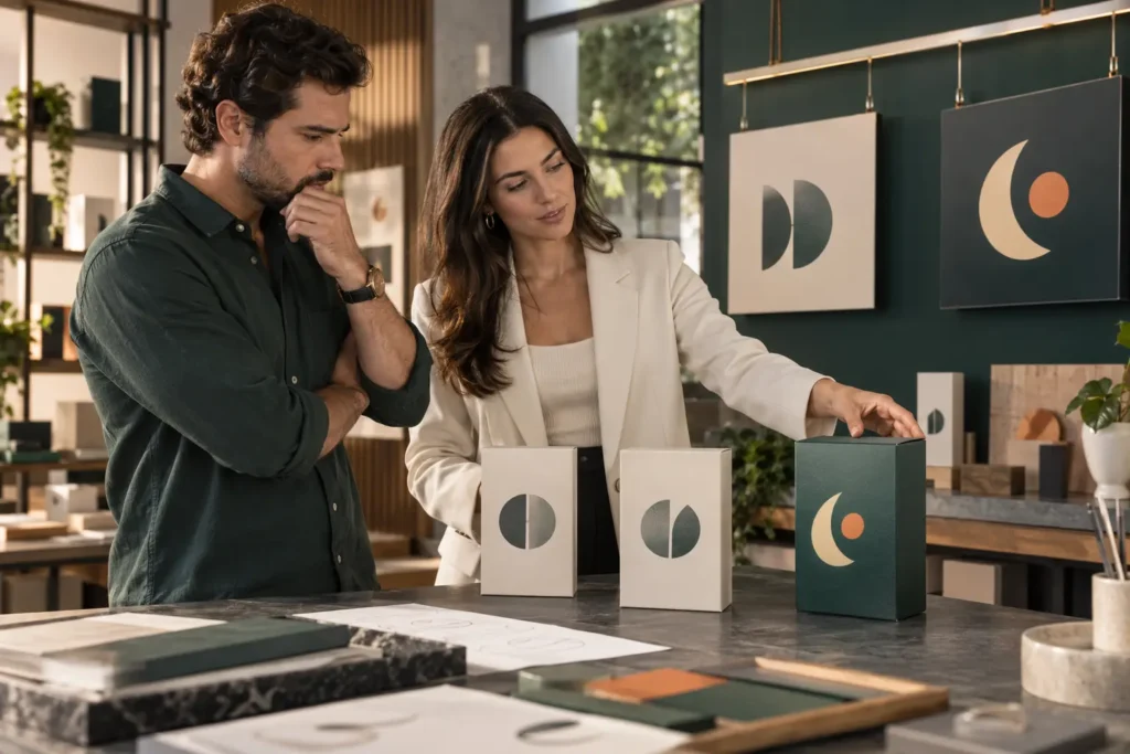 Empresário e especialista comparam uma marca fraca a uma identidade visual mais distintiva