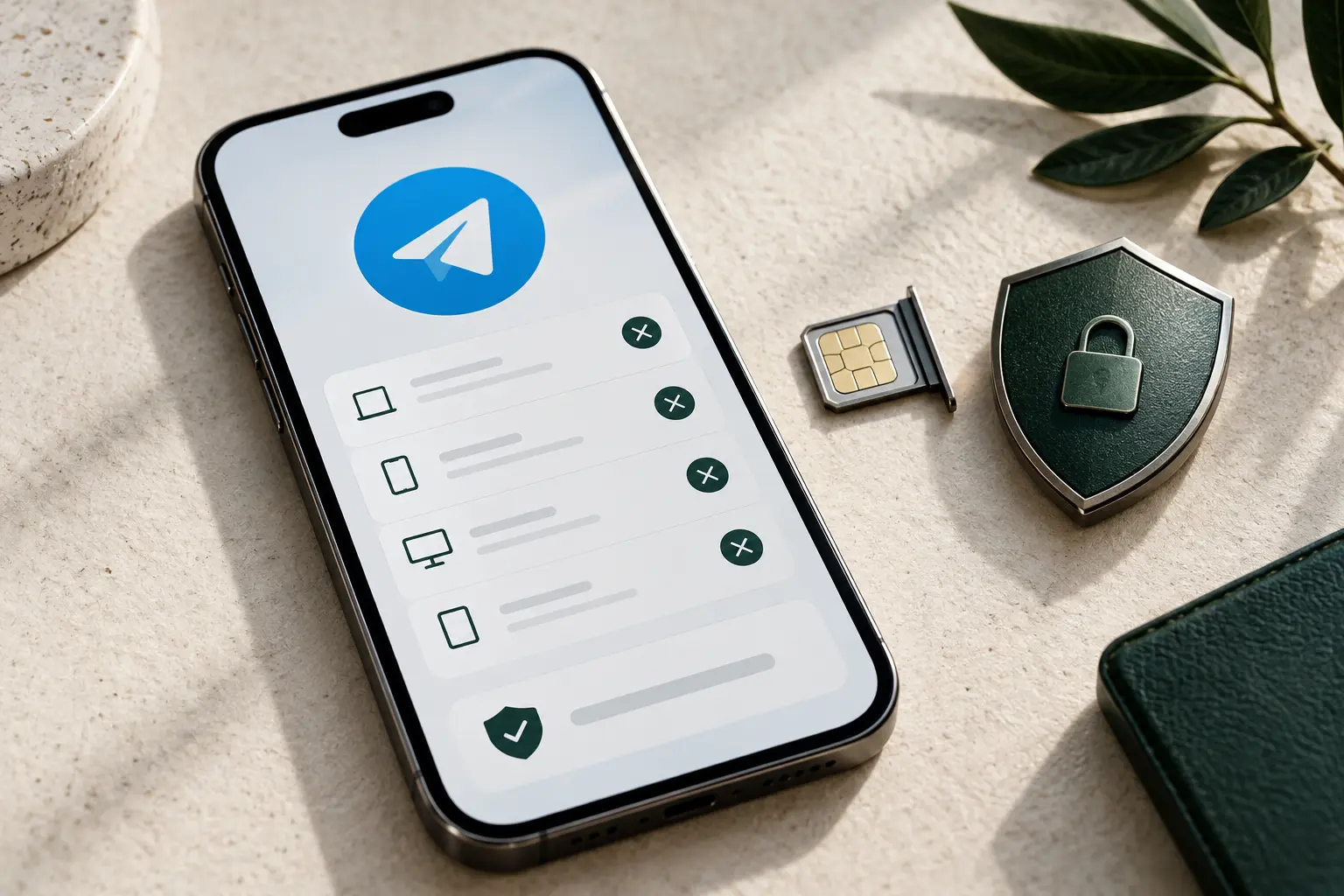 Como recuperar conta do Telegram em celular com tela de sessões ativas e chip protegido